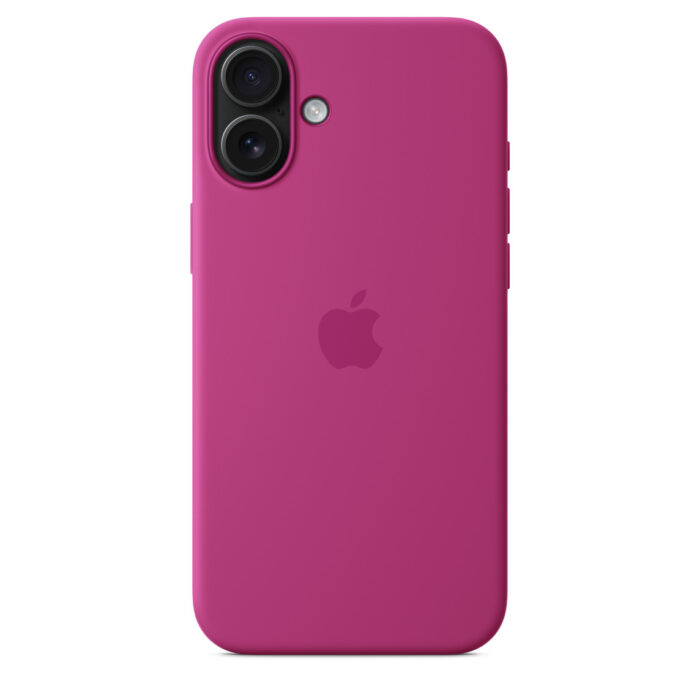 Калъф от Apple за iPhone 16 Plus Silicone Case with MagSafe - Fuchsia (Seasonal) - Image 2
