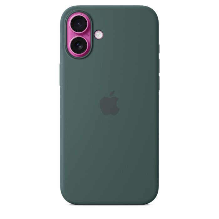 Калъф от Apple за iPhone 16 Plus Silicone Case with MagSafe - Lake Green (Seasonal) - Image 3