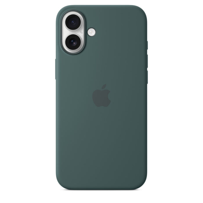 Калъф от Apple за iPhone 16 Plus Silicone Case with MagSafe - Lake Green (Seasonal) - Image 4