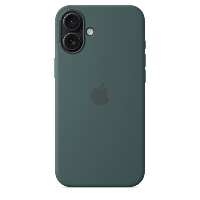 Калъф от Apple за iPhone 16 Plus Silicone Case with MagSafe - Lake Green (Seasonal) - Image 5