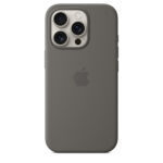 Калъф от Apple за iPhone 16 Pro Silicone Case with MagSafe - Stone Gray - Image 2
