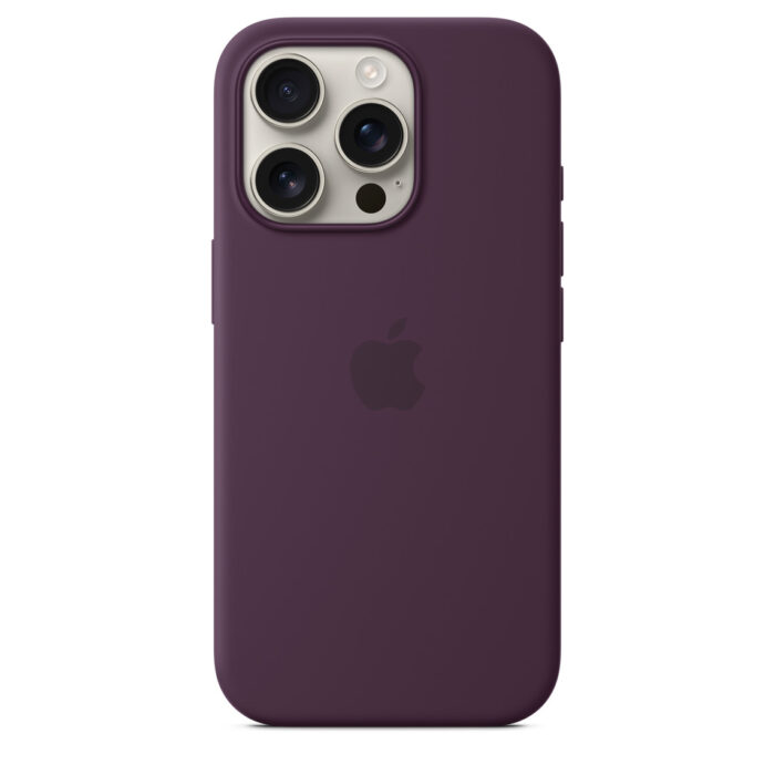 Калъф от Apple за iPhone 16 Pro Silicone Case with MagSafe - Plum - Image 5