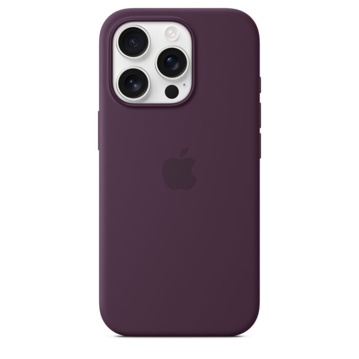 Калъф от Apple за iPhone 16 Pro Silicone Case with MagSafe - Plum - Image 3