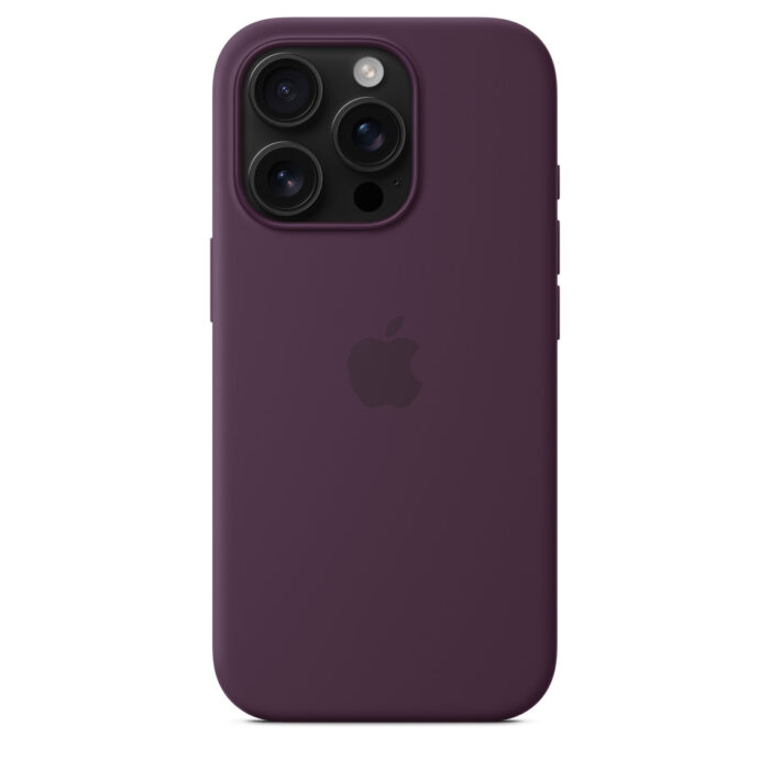 Калъф от Apple за iPhone 16 Pro Silicone Case with MagSafe - Plum - Image 4