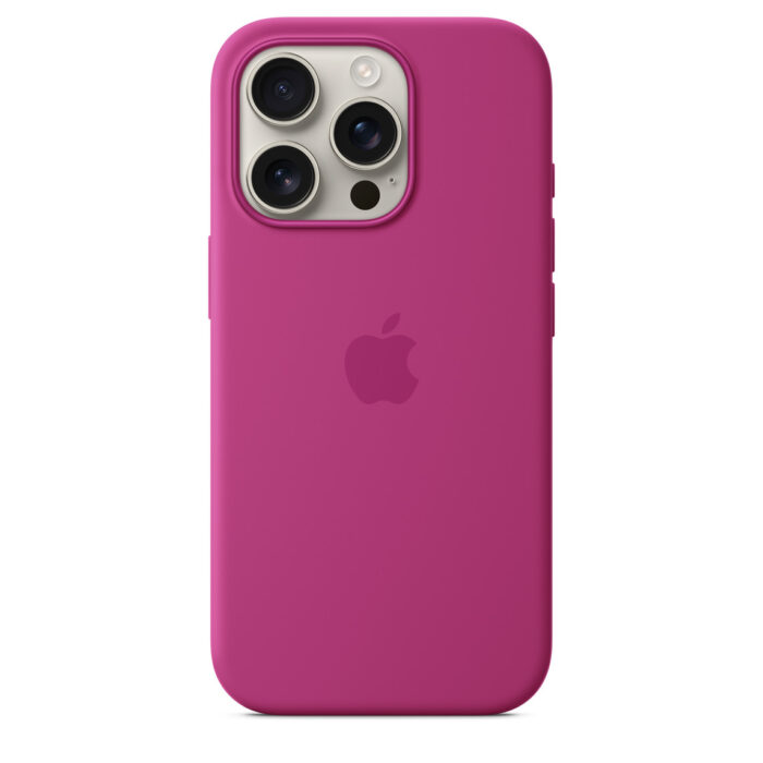 Калъф от Apple за iPhone 16 Pro Silicone Case with MagSafe - Fuchsia (Seasonal) - Image 4