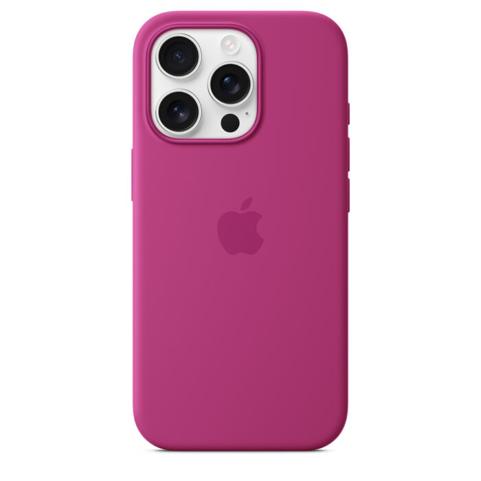 Калъф от Apple за iPhone 16 Pro Silicone Case with MagSafe - Fuchsia (Seasonal) - Image 2