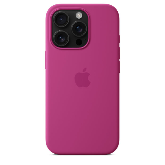 Калъф от Apple за iPhone 16 Pro Silicone Case with MagSafe - Fuchsia (Seasonal) - Image 3