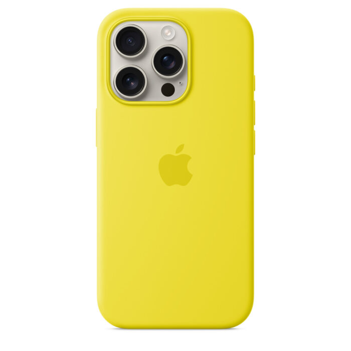 Калъф от Apple за iPhone 16 Pro Silicone Case with MagSafe - Star Fruit (Seasonal) - Image 2