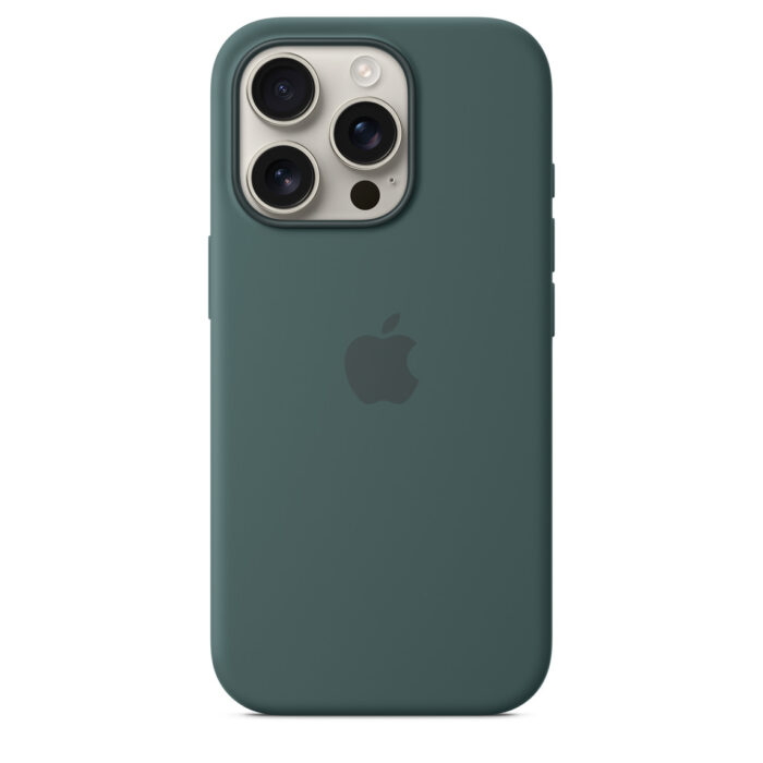 Калъф от Apple за iPhone 16 Pro Silicone Case with MagSafe - Lake Green (Seasonal) - Image 4