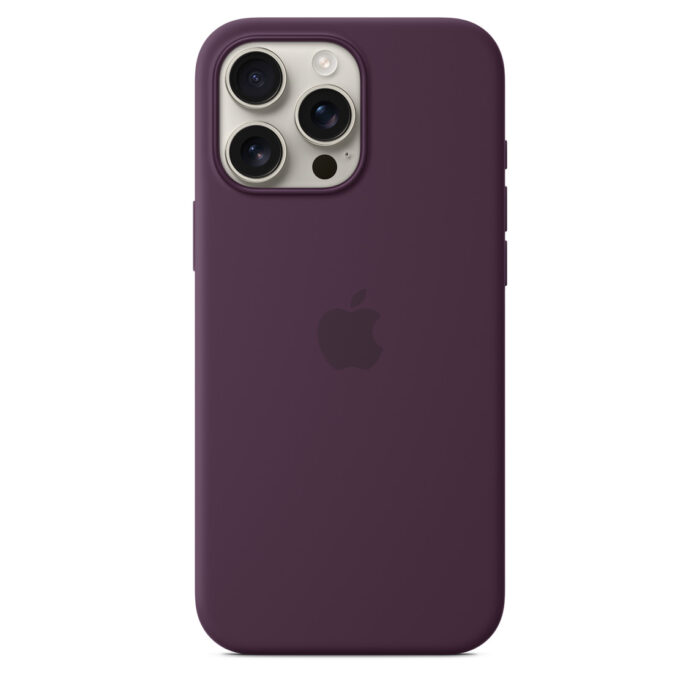 Калъф от Apple за iPhone 16 Pro Max Silicone Case with MagSafe - Plum - Image 4