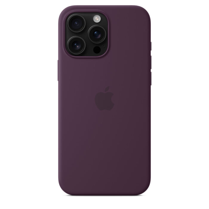 Калъф от Apple за iPhone 16 Pro Max Silicone Case with MagSafe - Plum - Image 2