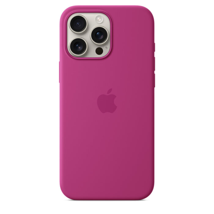 Калъф от Apple за iPhone 16 Pro Max Silicone Case with MagSafe - Fuchsia (Seasonal) - Image 2