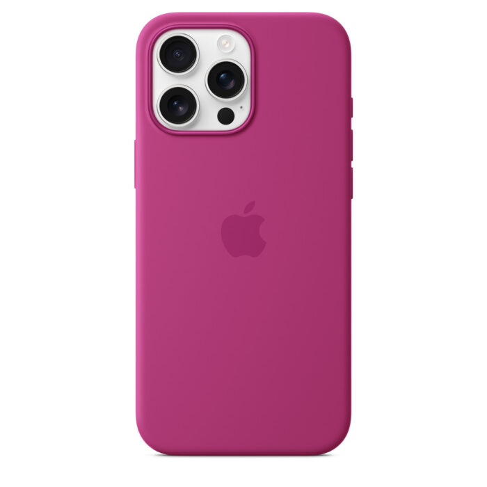 Калъф от Apple за iPhone 16 Pro Max Silicone Case with MagSafe - Fuchsia (Seasonal) - Image 4