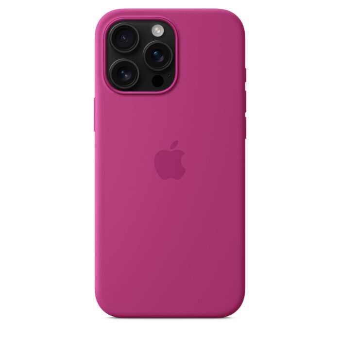 Калъф от Apple за iPhone 16 Pro Max Silicone Case with MagSafe - Fuchsia (Seasonal) - Image 3