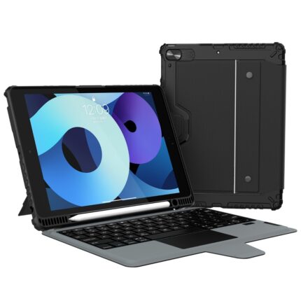 Калъф от Nillkin Bumper Combo Keyboard Case (Backlit Version) за iPad 10.2 2019/2020/2021 Black