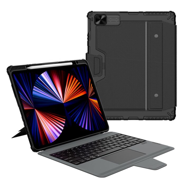 Калъф от Nillkin Bumper Combo Keyboard Case за iPad Pro 12.9 2020/2021/2022 Black - Image 1