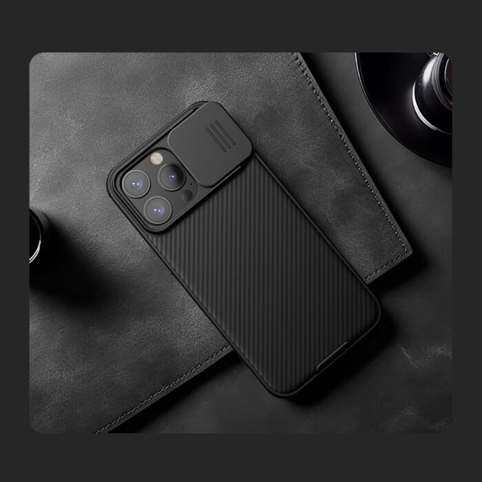 Калъф от Nillkin CamShield PRO Magnetic Hard Case for Apple iPhone 15 Pro Black - Image 8