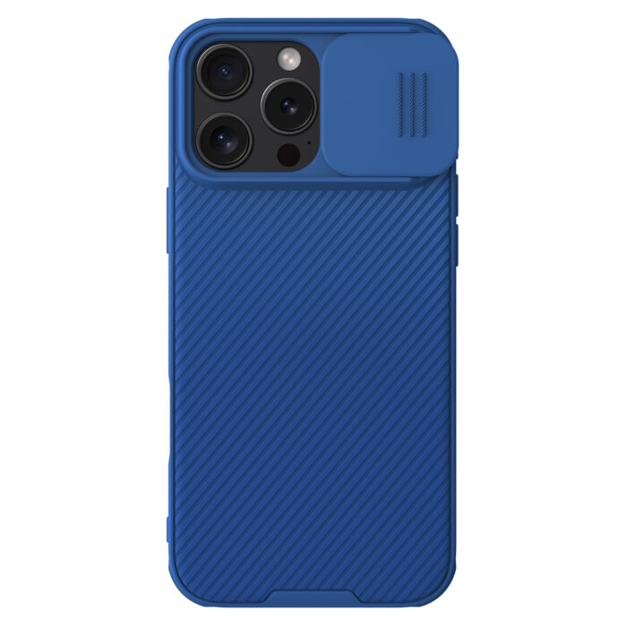 Калъф от Nillkin CamShield PRO Magnetic Hard Case за Apple iPhone 16 Pro Max Blue - Image 1