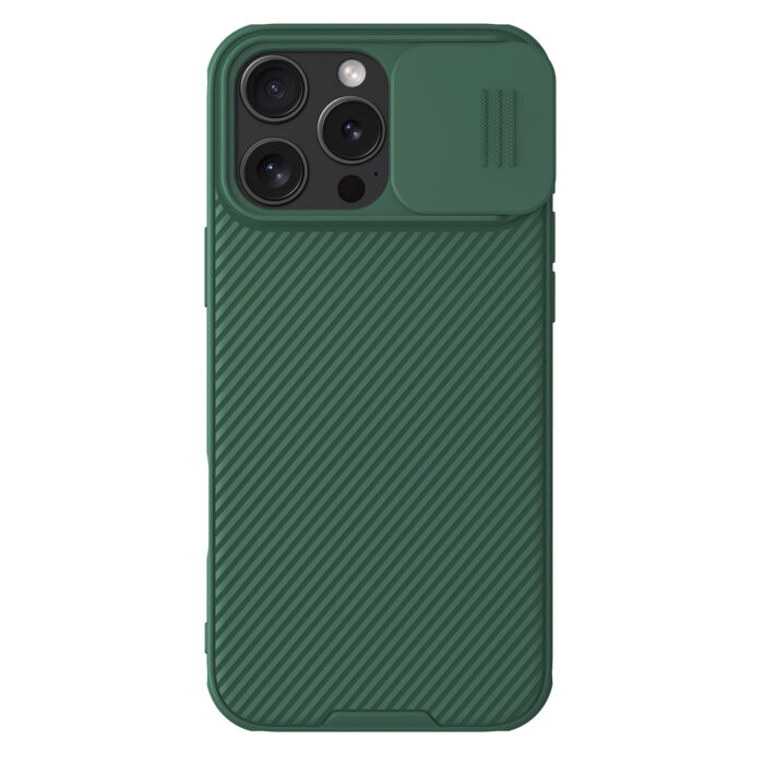 nillkin-camshield-pro-magnetic-zadni-kryt-pro-apple-iphone-16-pro-max-dark-green_ie13233714.jpg Калъф от Nillkin CamShield PRO Magnetic Hard Case за Apple iPhone 16 Pro Max Dark Green - Image 1