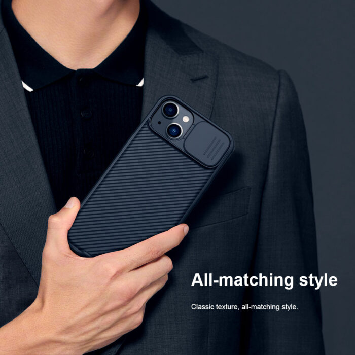 Калъф от Nillkin CamShield PRO Hard Case for Apple iPhone 13/14 Black - Image 5