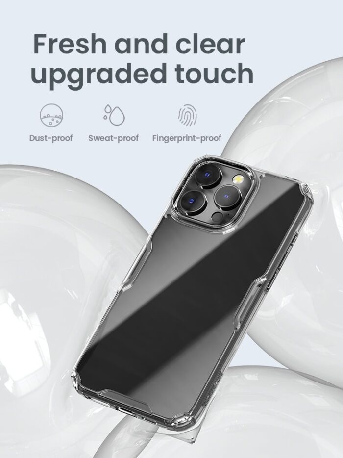 Калъф от Nillkin Nature TPU PRO Cover за Apple iPhone 16 Pro Max Blue - Image 4