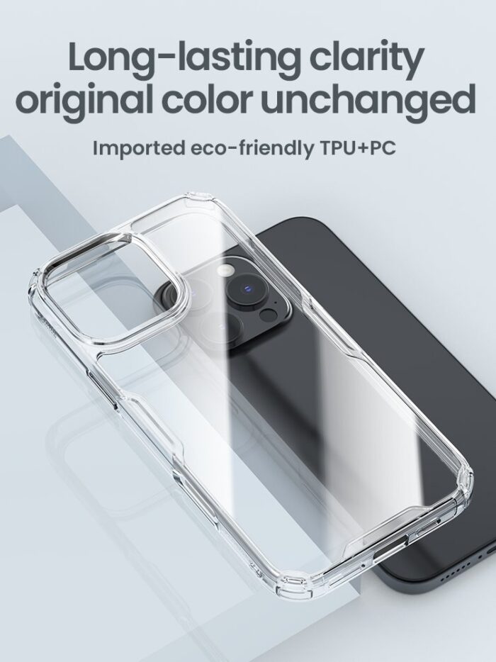 Калъф от Nillkin Nature TPU PRO Cover за Apple iPhone 16 Pro Max Blue - Image 7