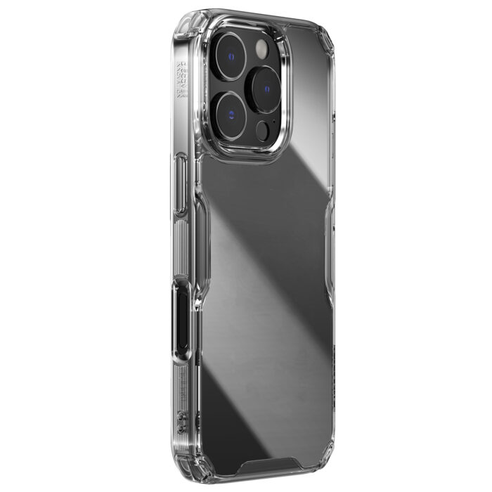 nillkin-nature-tpu-pro-kryt-pro-apple-iphone-16-pro-transparent-1-big_ies13286850.jpg Калъф от Nillkin Nature TPU PRO Cover за Apple iPhone 16 Pro Transparent - Image 3