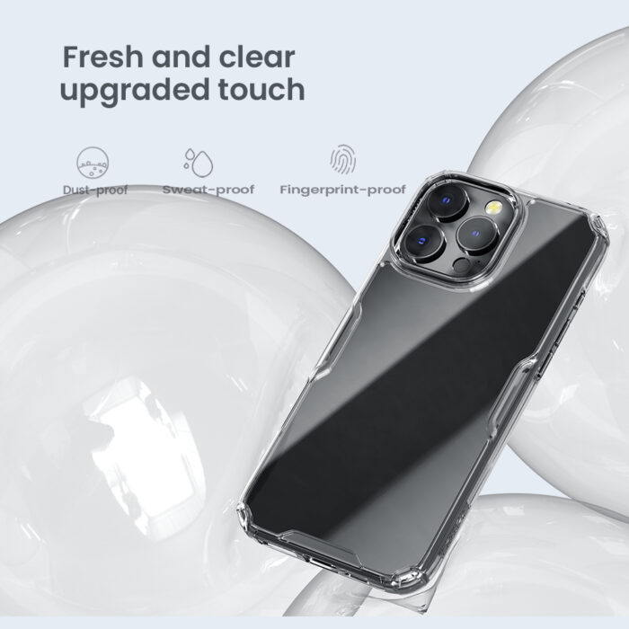 nillkin-nature-tpu-pro-kryt-pro-apple-iphone-16-pro-transparent-1-big_ies13286851.jpg Калъф от Nillkin Nature TPU PRO Cover за Apple iPhone 16 Pro Transparent - Image 4