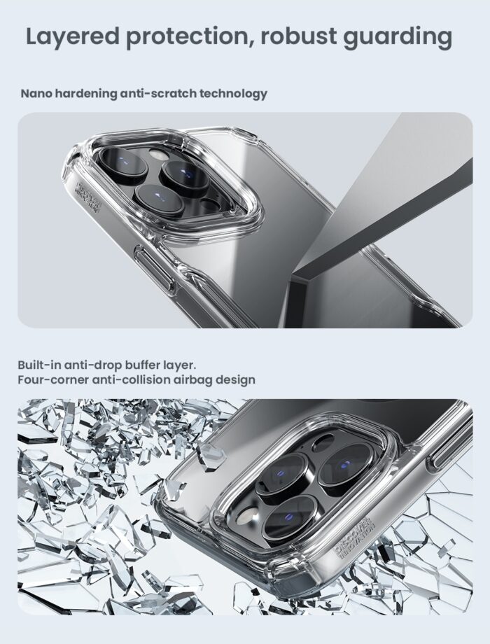 nillkin-nature-tpu-pro-kryt-pro-apple-iphone-16-pro-transparent-1-big_ies13286853.jpg Калъф от Nillkin Nature TPU PRO Cover за Apple iPhone 16 Pro Transparent - Image 6