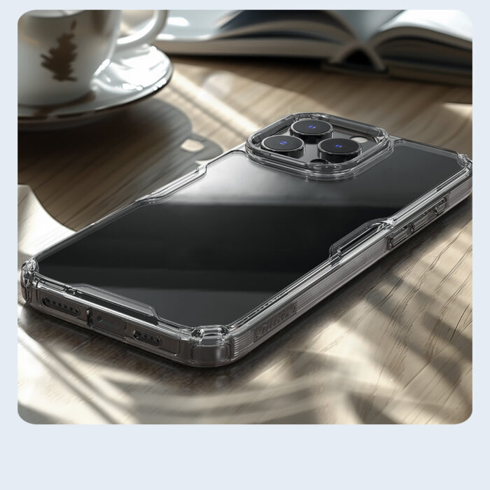 nillkin-nature-tpu-pro-kryt-pro-apple-iphone-16-pro-transparent-1-big_ies13286855.jpg Калъф от Nillkin Nature TPU PRO Cover за Apple iPhone 16 Pro Transparent - Image 8