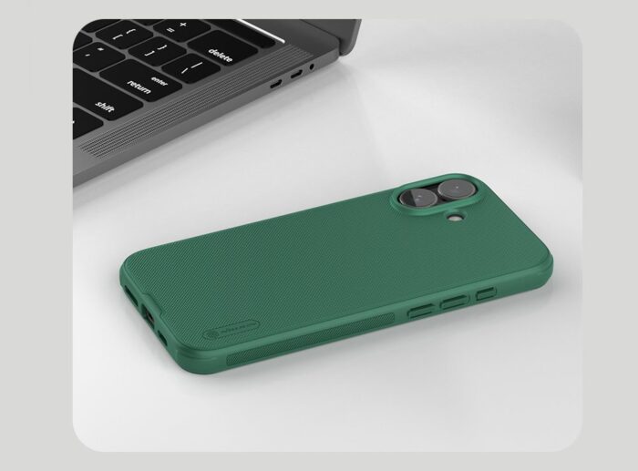nillkin-super-frosted-pro-zadni-kryt-pro-apple-iphone-16-dark-green-1-big_ies13250858.jpg Калъф от Nillkin Super Frosted PRO Back Cover for Apple iPhone 16 Dark Green - Image 6