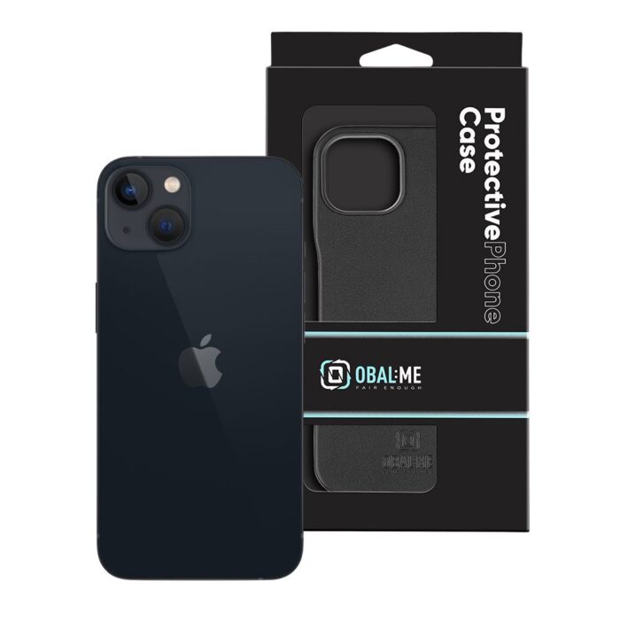 Калъф от OBAL:ME LeatherTanga Cover за Apple iPhone 13 Black - Image 4