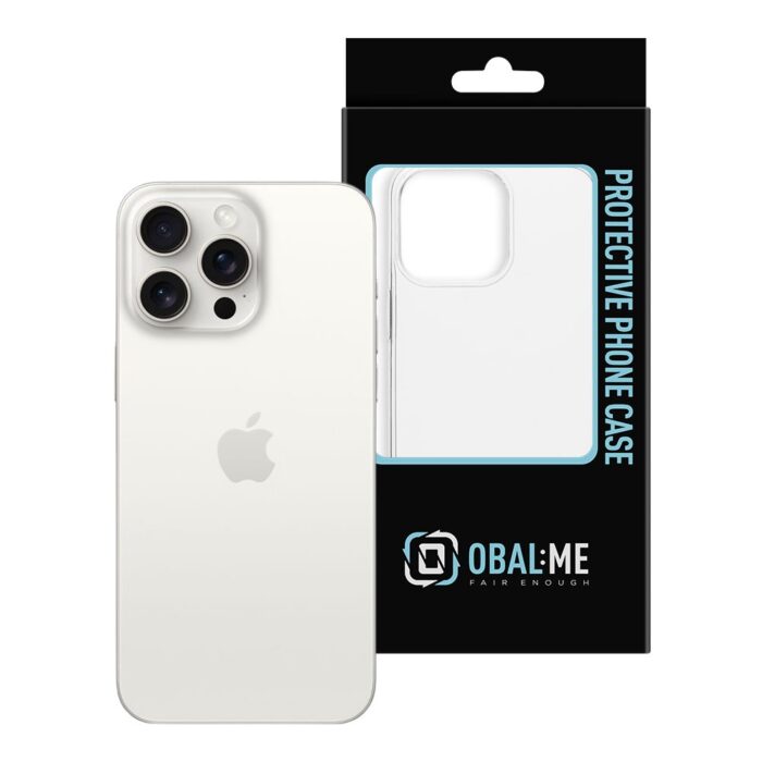 Калъф от OBAL:ME TPU Case за Apple iPhone 15 Pro Max Transparent - Image 3