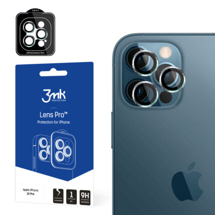 Стъклен Протектор от 4phones за задна камера за Apple iPhone 12 Pro - 3МК Lens