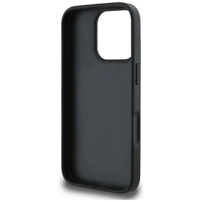 Калъф от Guess PU Grained Roses 4G Metal Logo Case за iPhone 16 Pro Black - Image 7