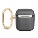 Калъф от Guess TPU Printed Stripe Case за Airpods 1/2 Black - Image 2