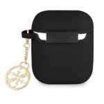 Калъф от Guess 4G Charms Silicone Case for Airpods 1/2 Black - Image 2