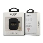 Калъф от Guess 4G Charms Silicone Case for Airpods 1/2 Black - Image 3