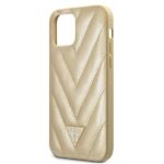 Калъф Guess V Quilted Case for iPhone 12 mini 5.4 Gold - Image 5