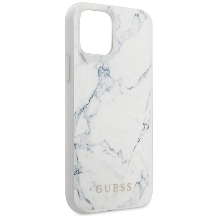 TPU Marble Cover for iPhone 12 mini 5.4 White - Image 2