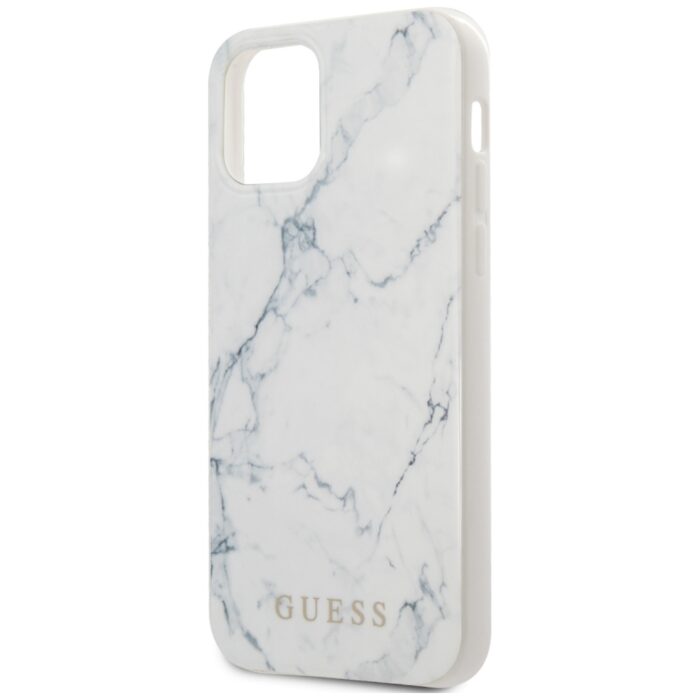 TPU Marble Cover for iPhone 12 mini 5.4 White - Image 3