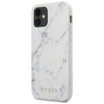TPU Marble Cover for iPhone 12 mini 5.4 White - Image 5