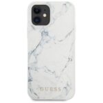 TPU Marble Cover for iPhone 12 mini 5.4 White - Image 6
