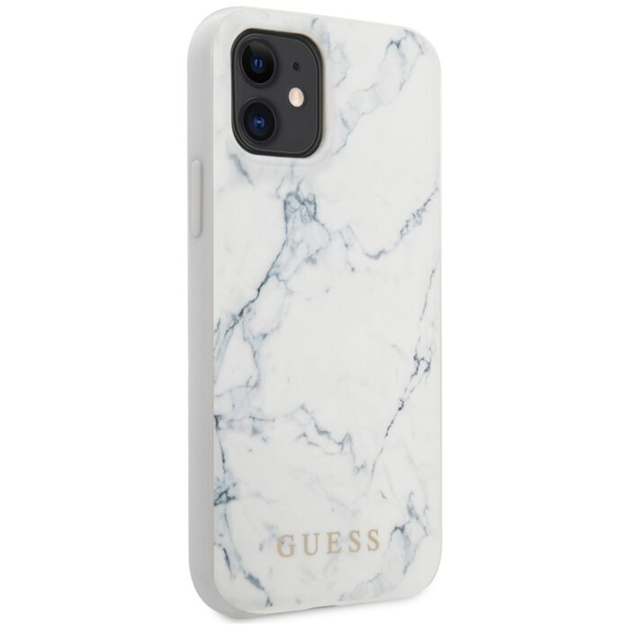 TPU Marble Cover for iPhone 12 mini 5.4 White - Image 7