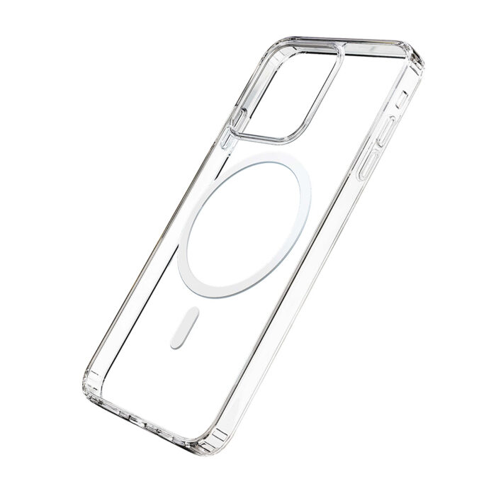 pol_po_hulle-fur-iphone-14-kompatibel-mit-magsafe-aus-der-3mk-magcase-serie-transparent-111605_2.jpg Калъф от 3mk за Apple iPhone 14 Mag Case - Transperant - Image 2