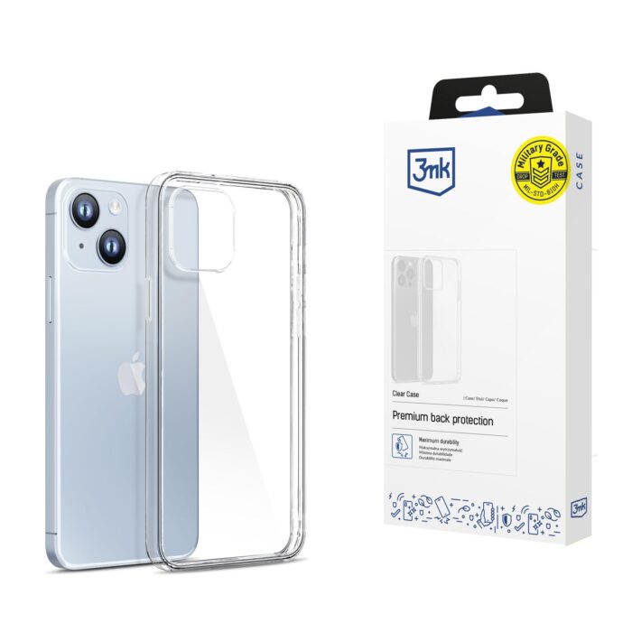 pol_po_hulle-fur-iphone-14-plus-silikon-serie-3mk-clear-case-transparent-114683_1.jpg Калъф за Apple iPhone 14 Max - 3mk прозрачен - Image 1