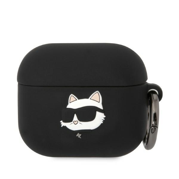 pol_po_karl-lagerfeld-kla3runchk-airpods-3-cover-schwarz-schwarz-silikon-choupette-head-3d-137988_1.jpg Силиконов калъф за AirPods 3 от Karl Lagerfeld - черен - Image 1