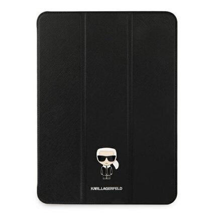 Калъф Karl Lagerfeld Metal Saffiano Folio Case за iPad Pro 11(2021) - Black