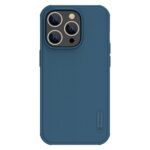Калъф от Nillkin Super Frosted PRO Back Cover за Apple iPhone 14 Pro Blue (Without Logo Cutout)
