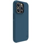 Калъф от Nillkin Super Frosted PRO Back Cover за Apple iPhone 14 Pro Blue (Without Logo Cutout) - Image 3